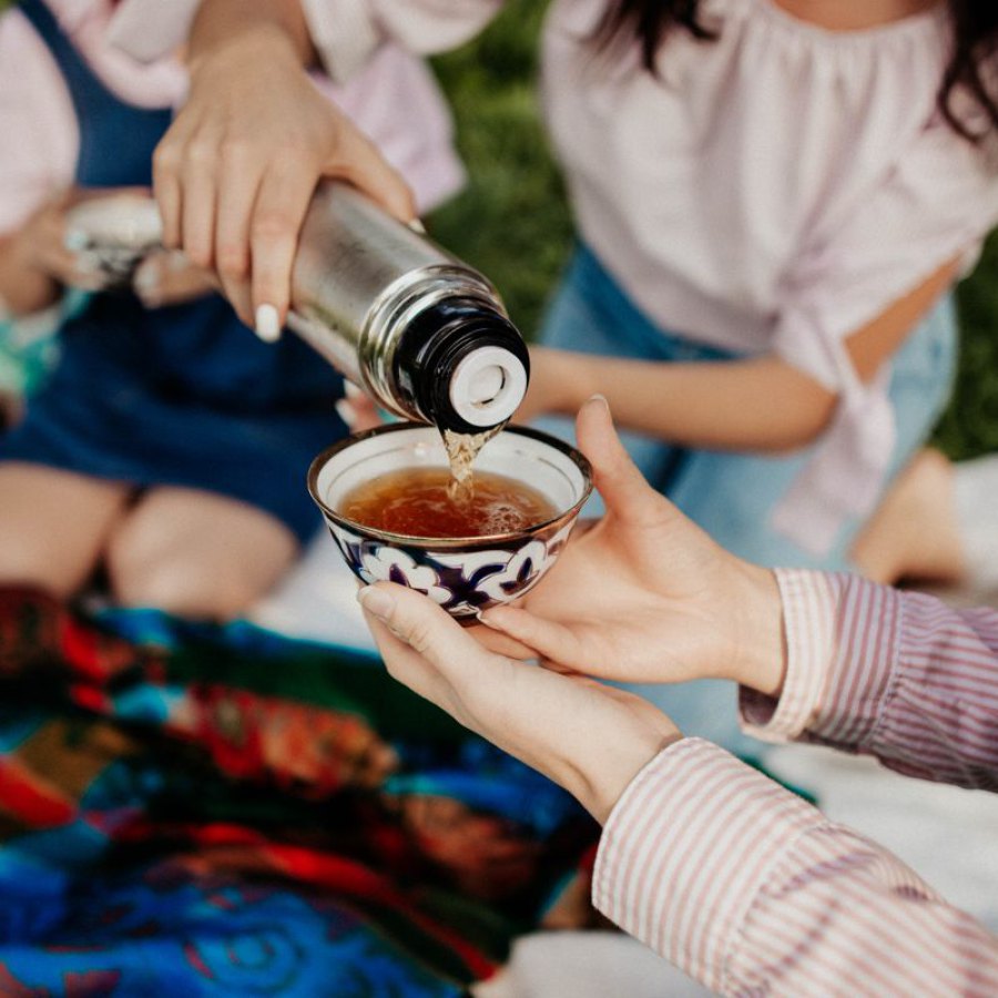 保温杯+花茶礼盒